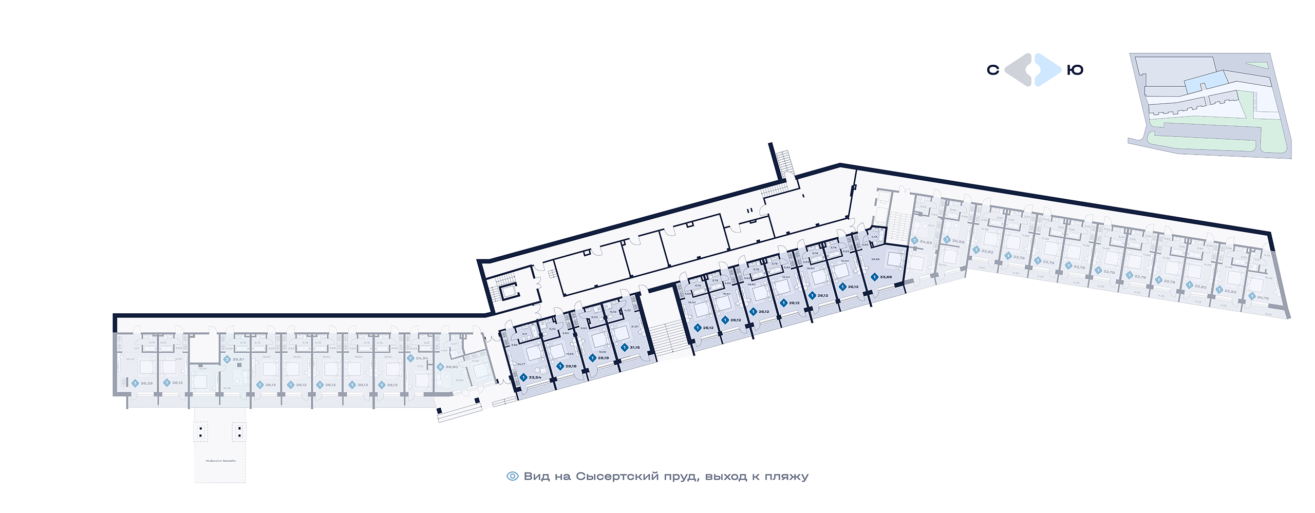 План этажа — апартаменты №29